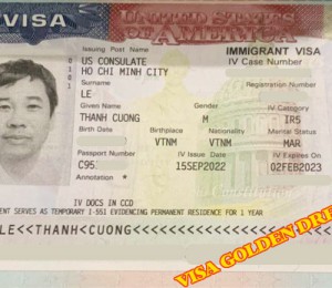 CHÚC MỪNG ANH CHỊ ĐÃ NHẬN ĐƯỢC VISA ĐỊNH CƯ MỸ