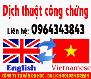 DỊCH THUẬT CÔNG CHỨNG